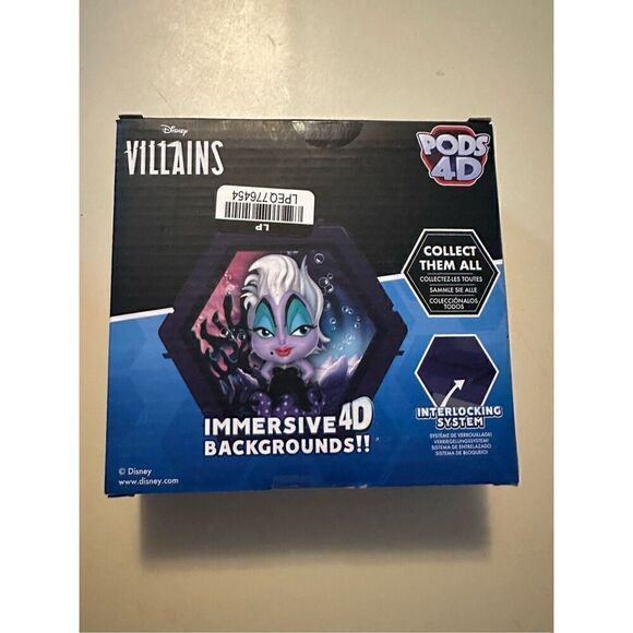 WOW Pods Disney URSULA 498 Connect Figure Collectible WOW! New in Box - Picture 3 of 4